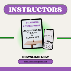 Understanding the 1040 & schedules